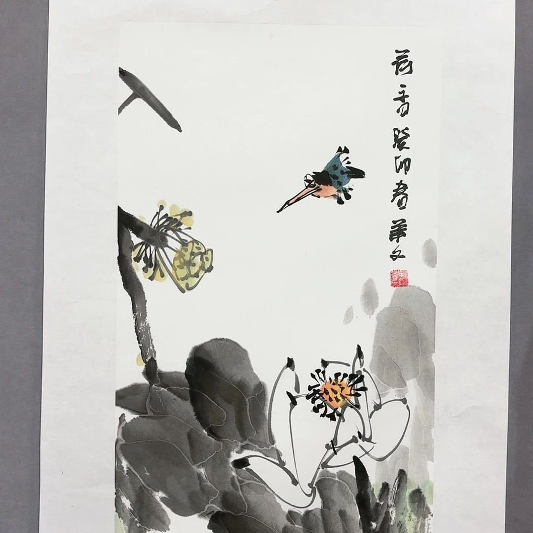 绘画国画纯手绘作品请放心去藏