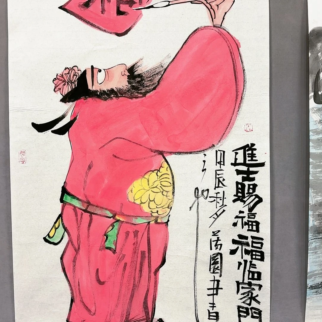 绘画国画纯手绘作品请放心去藏