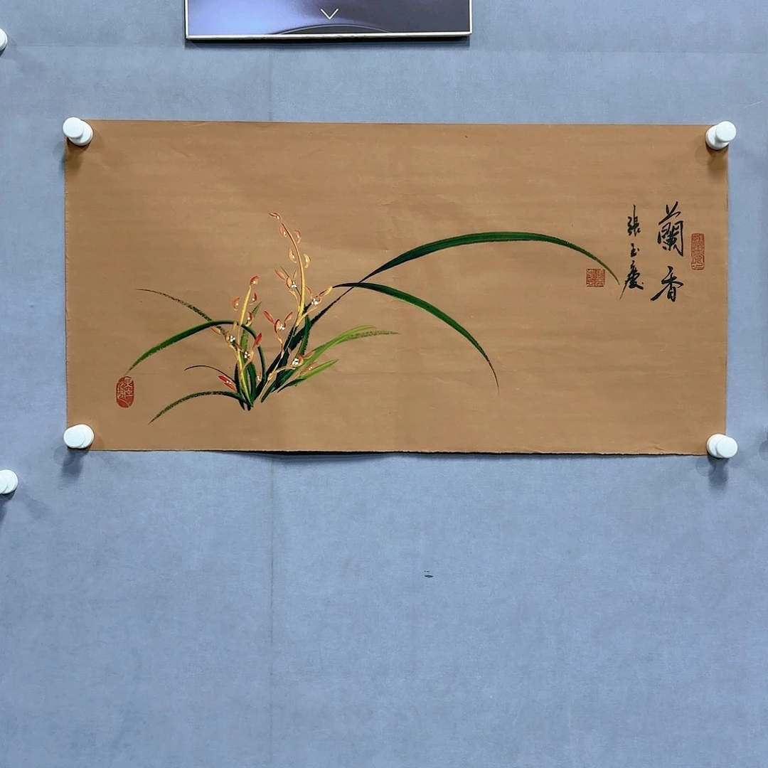 绘画国画纯手绘作品请放心去藏