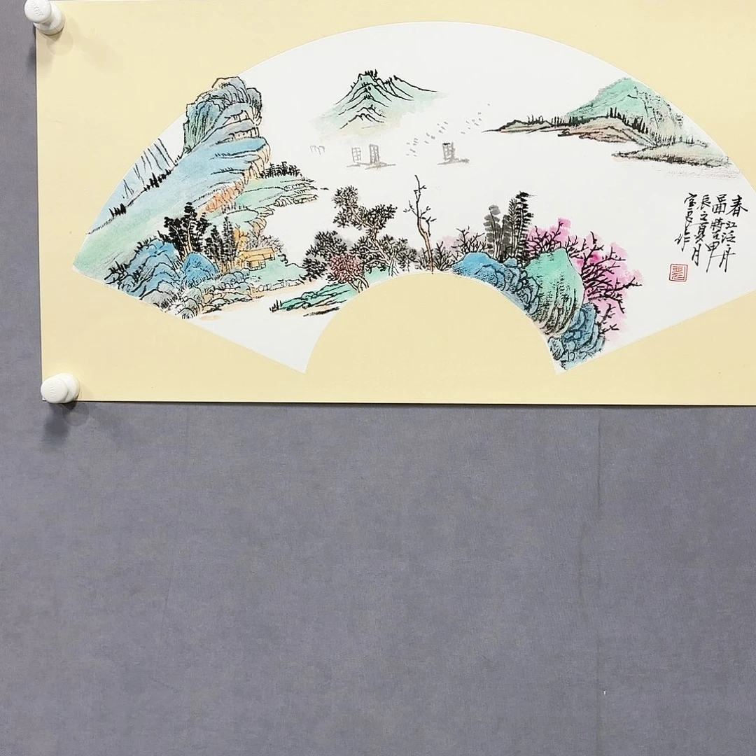 绘画国画纯手绘作品请放心去藏