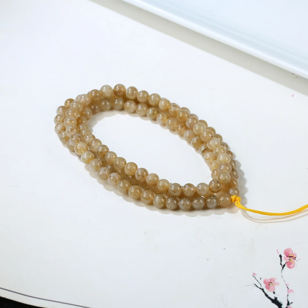 HW【麦子家族618大促L】天然和田玉多圈项链5-6百搭 XL342