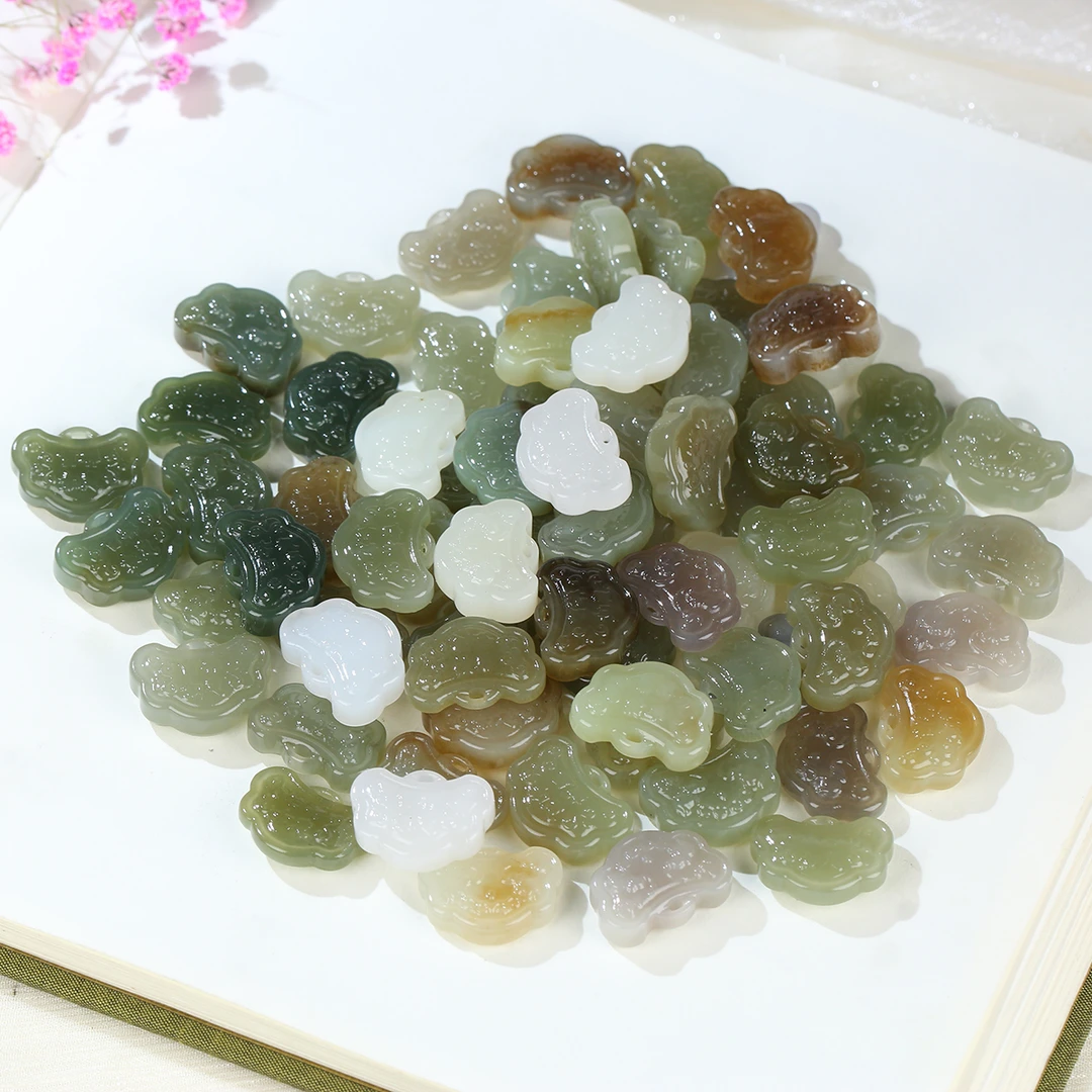 【麦子家族618大促】天然和田玉挂件吊坠如意微瑕百搭PDZ065