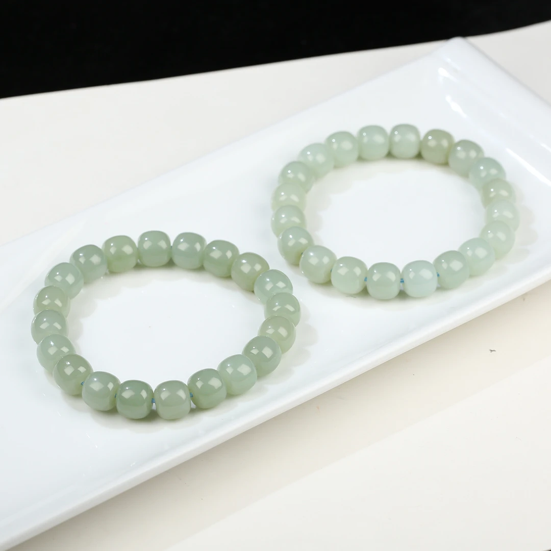 【麦子家族】天然和田玉手串9-10老型时尚百搭多样性发1 SC275