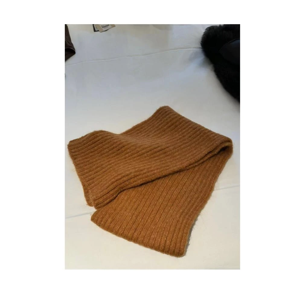 KEKE【焦糖晚冬】围巾网红针织女士百搭加厚纯色保暖围巾0112