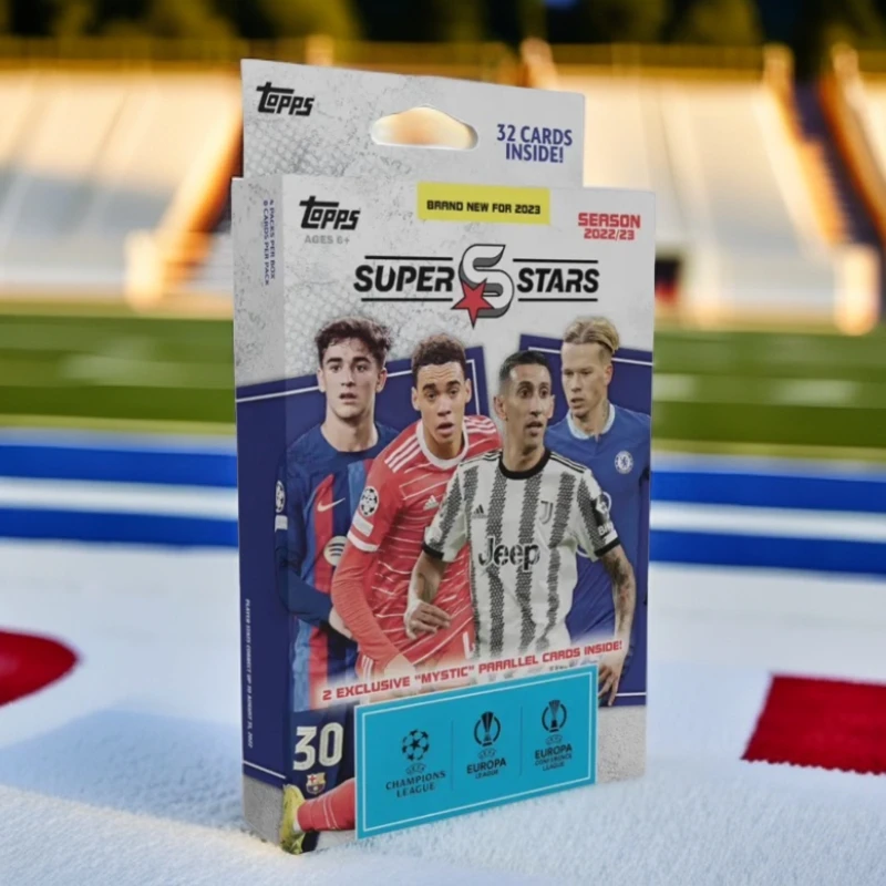 22-23 Topps 欧冠 SUPERSTARS 超巨 挂盒 足球 卡牌盲盒 【代拆】