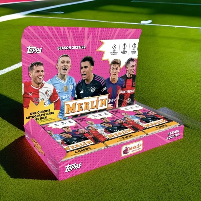 23-24 Topps Merlin 梅林 Hobby 欧战 UEFA 足球 卡牌盲盒【代拆】
