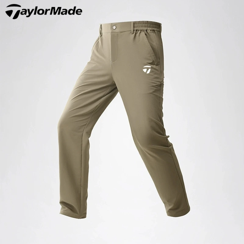 2025新款Taylormade泰勒梅高尔夫男子长裤休闲运动速干透气休闲厚
