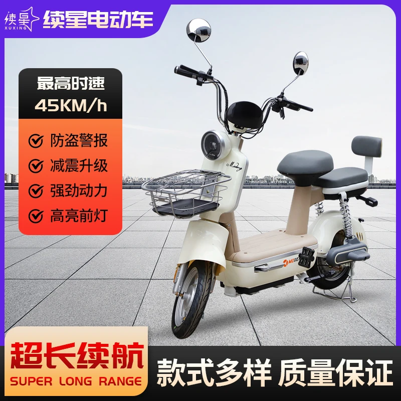 SHUOYUAN/硕源摩登国标电动车轻便3C认证48V代步电动自行车