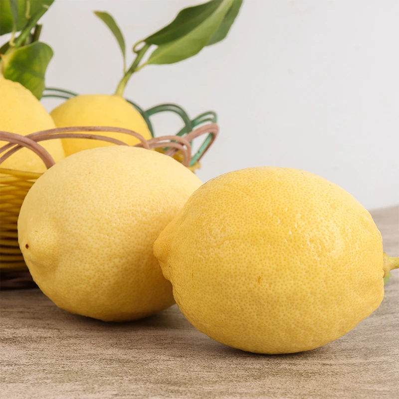 【宠粉福利】四川安岳新鲜柠檬尤力克黄柠檬2斤5斤精选中大果