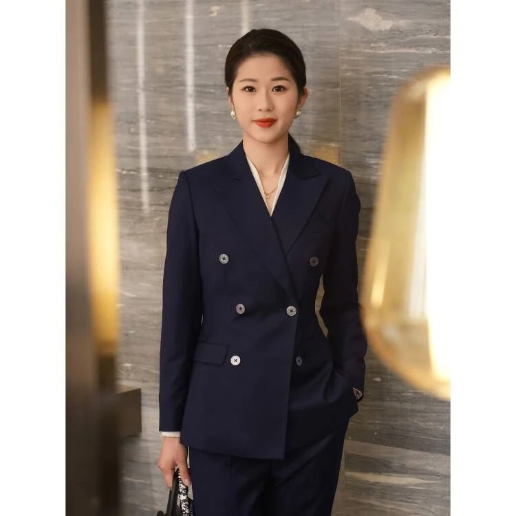 2023秋季新款女士西装套装气质修身西服职业白领上班显瘦时尚外套
