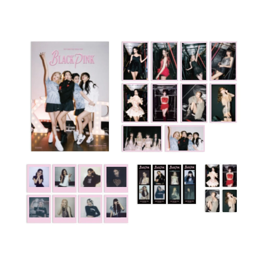 粉墨BLACKPINK安可场周照片包小卡拍立得明信片海报 现货官方正版