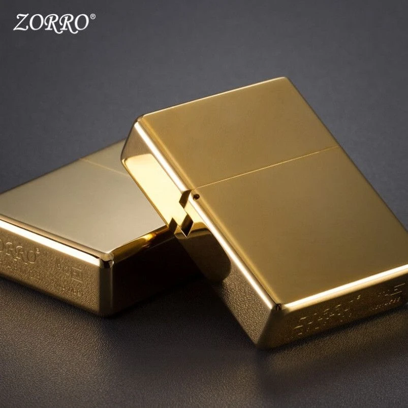 zorro佐罗Z912煤油打火机密封战甲护盾盔甲厚重大打火机纯铜