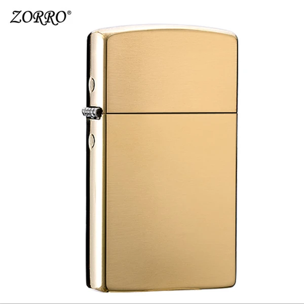 ZORRO佐罗ZC7加长款902煤油打火机纯铜外壳超大容量