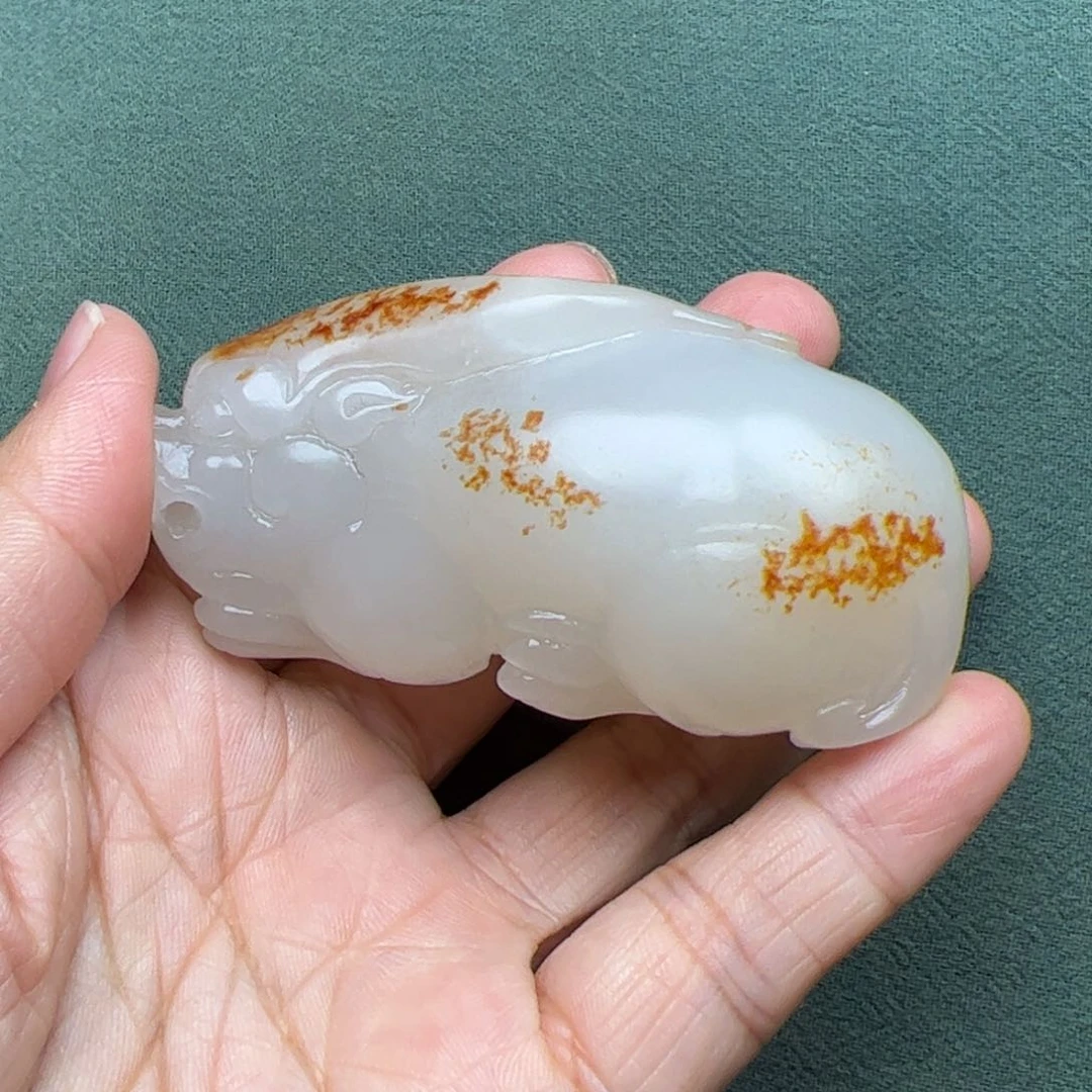 和田玉把件未镶嵌