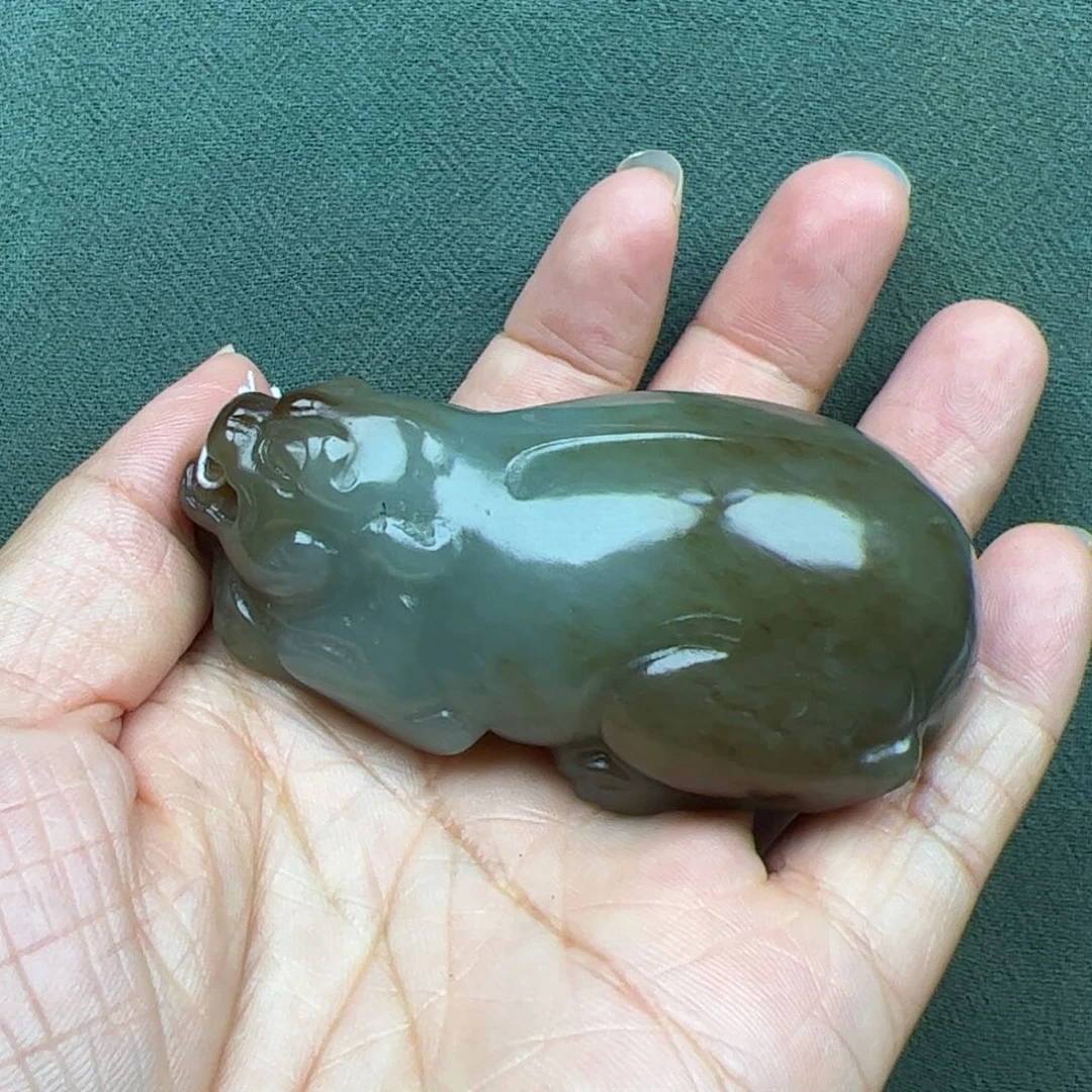 和田玉把件未镶嵌