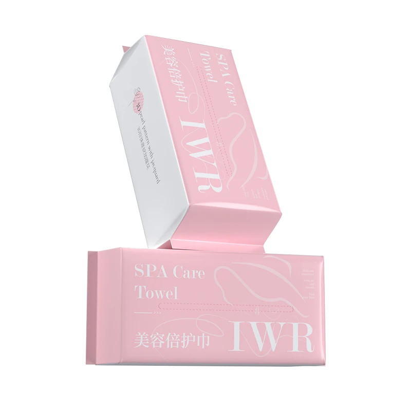 IWR珍珠纹洁面巾抽取式