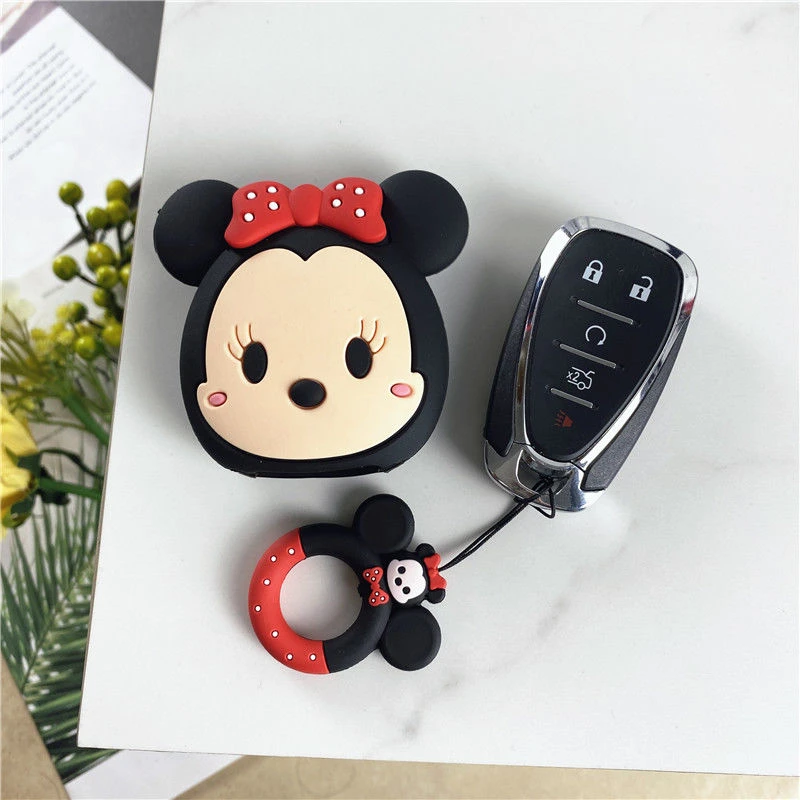 雪佛兰迈锐宝XL钥匙套探界者开拓沃兰多畅巡创酷星迈罗汽车壳卡通