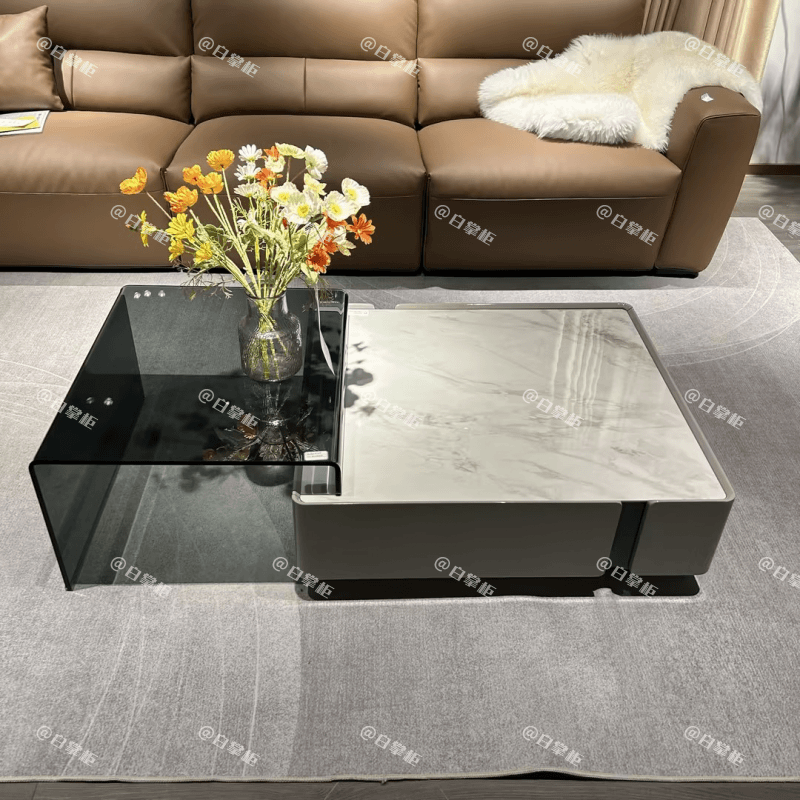 【模块茶几】现代轻奢高端茶几大小户型客厅家用极简茶几组合