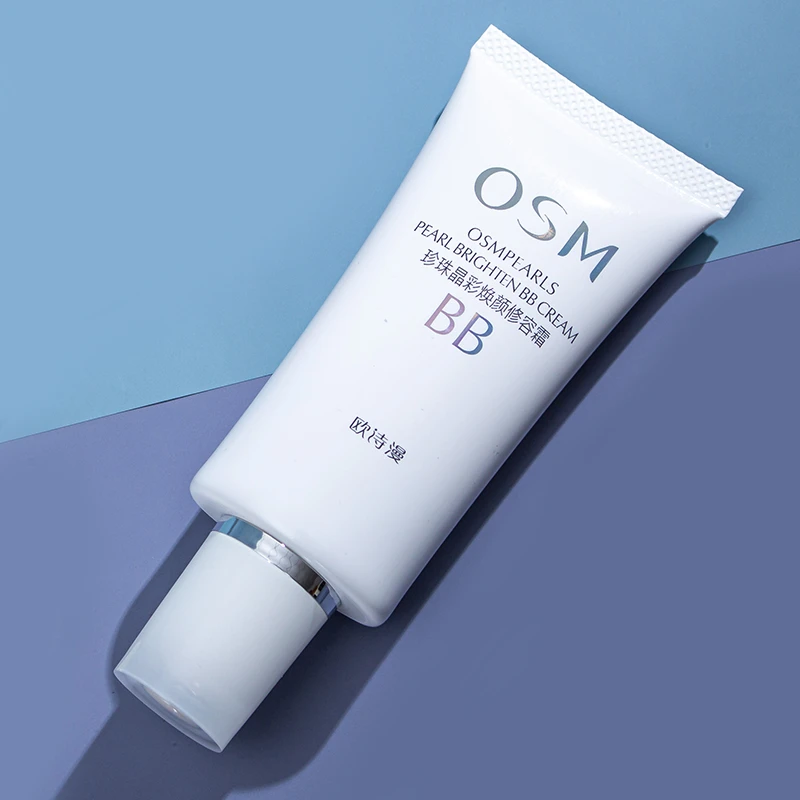 OSM欧诗漫BB霜珍珠白修容霜裸妆遮瑕隔离霜打底自然提亮女正品