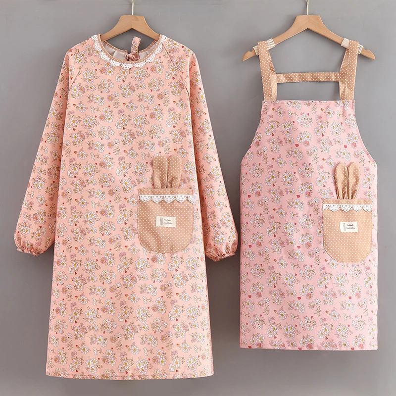 帆布围裙罩衣厨房吃饭干活清洁男女大人批发工作服高档餐厅服务员