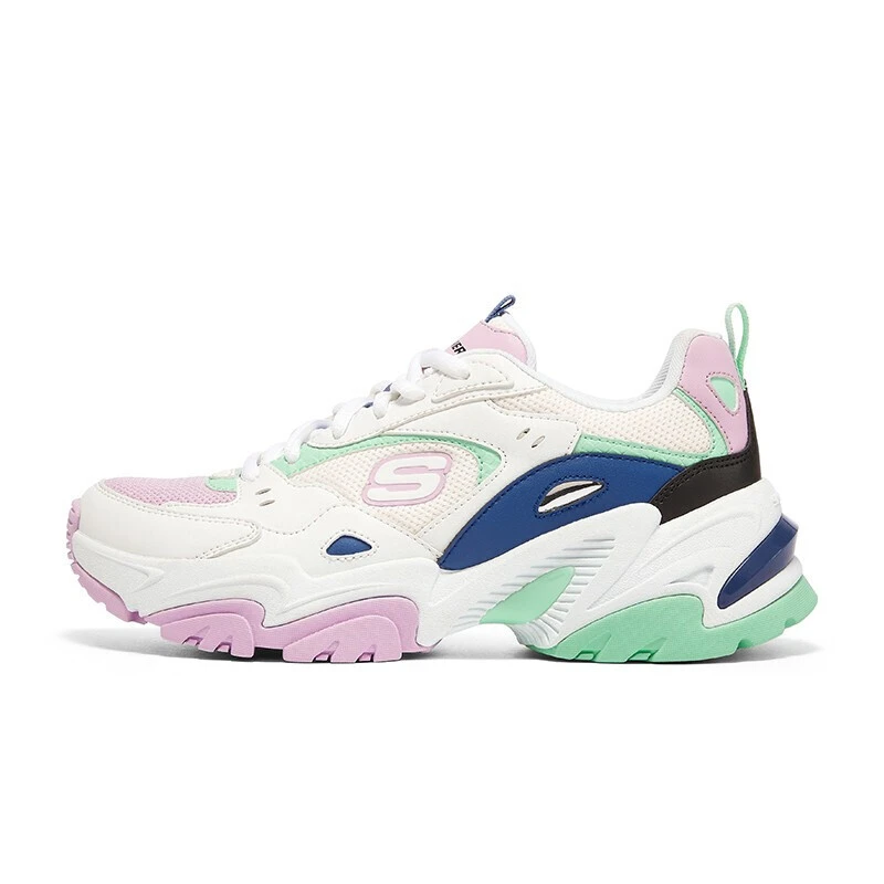 SKECHERS/斯凯奇学院风系列网面运动鞋休闲透气缓震跑步鞋149513