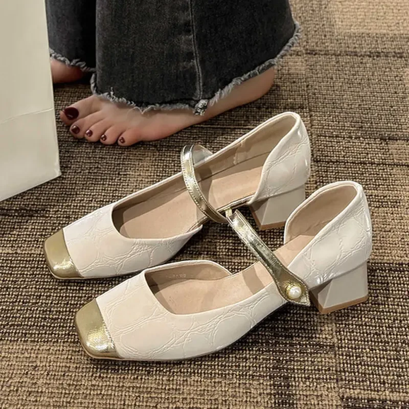 珊 听主播提示下单  小众时尚轻奢百搭软底四季真皮女鞋仙女风