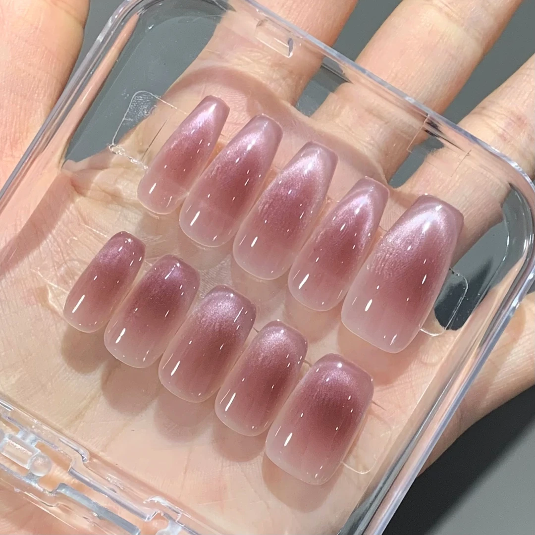 【车厘子猫眼】纯手工穿戴甲 下单备注编号 跑单拉小黑屋！