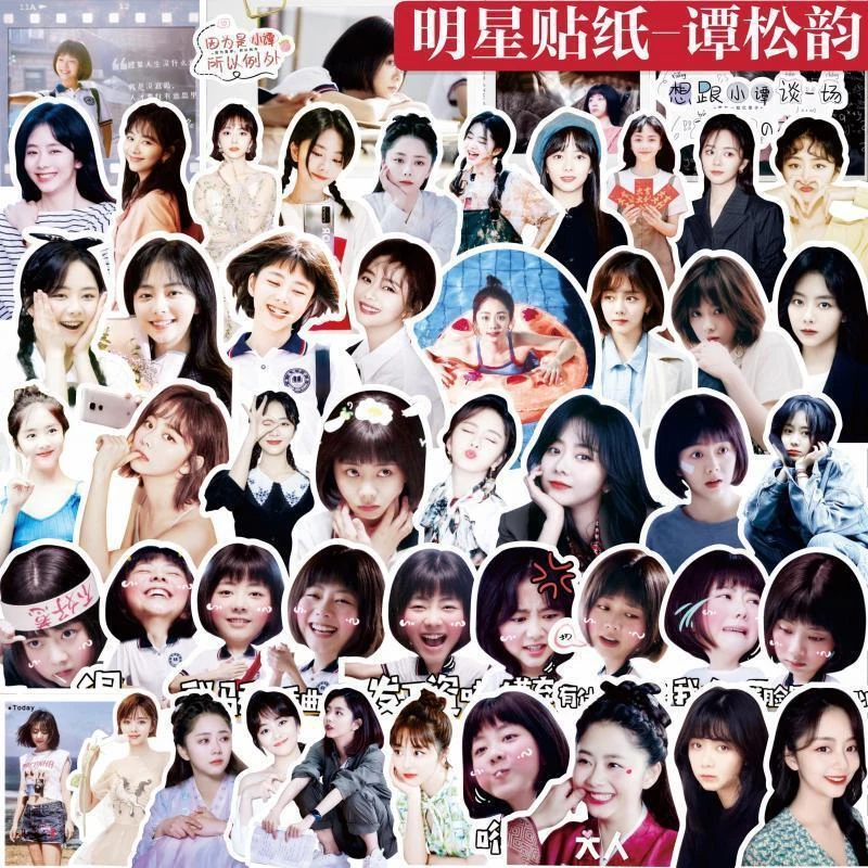 谭松韵手帐贴纸以家人之名同款李尖尖凌霄宋威龙张新成明星装饰贴