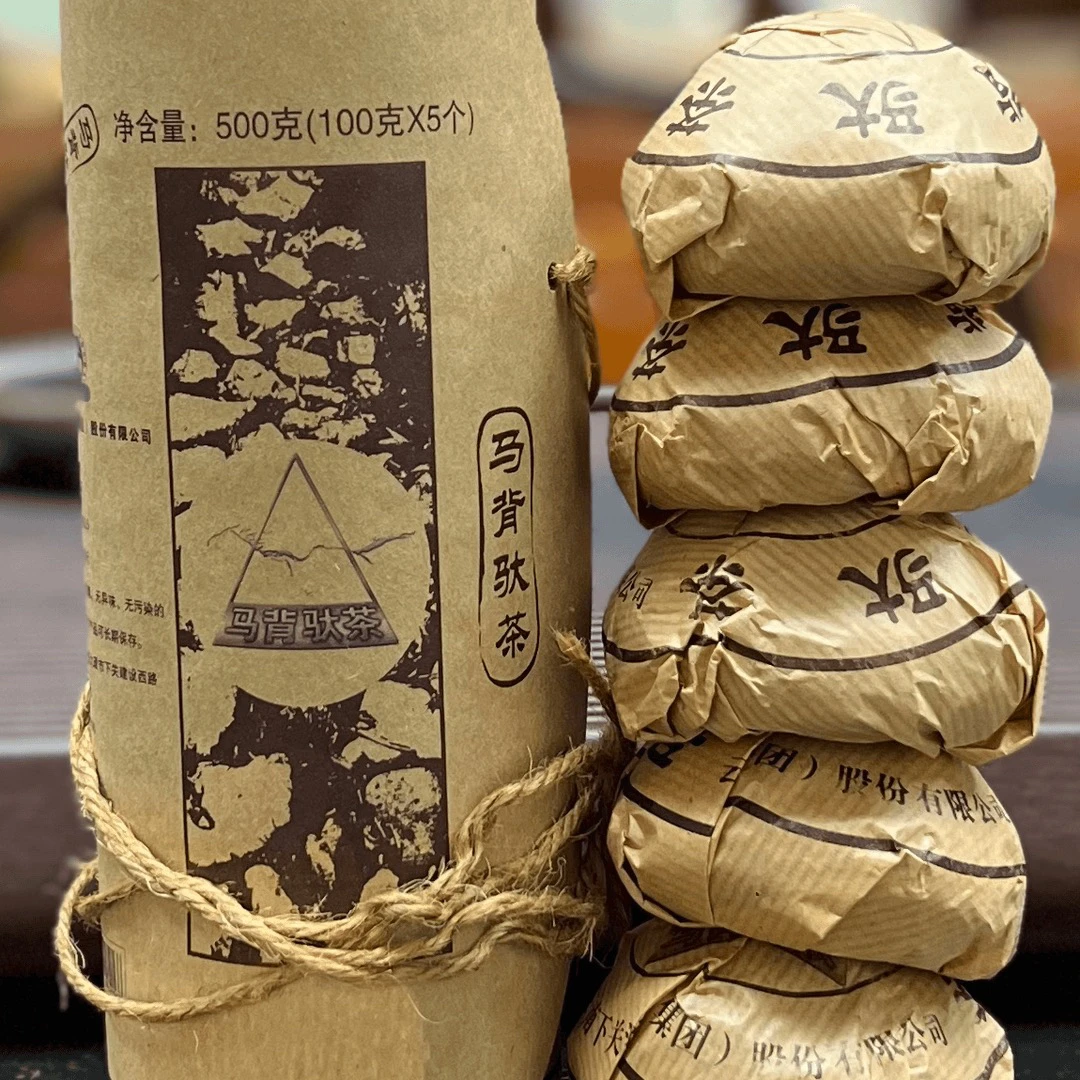 2007年下关茶厂小马背沱茶500克/条（普洱生茶）