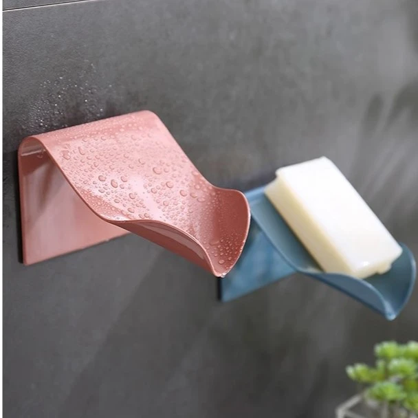 肥皂盒香皂盒肥皂架沥水卫生间置物架子塑料免打孔吸盘壁挂式浴室