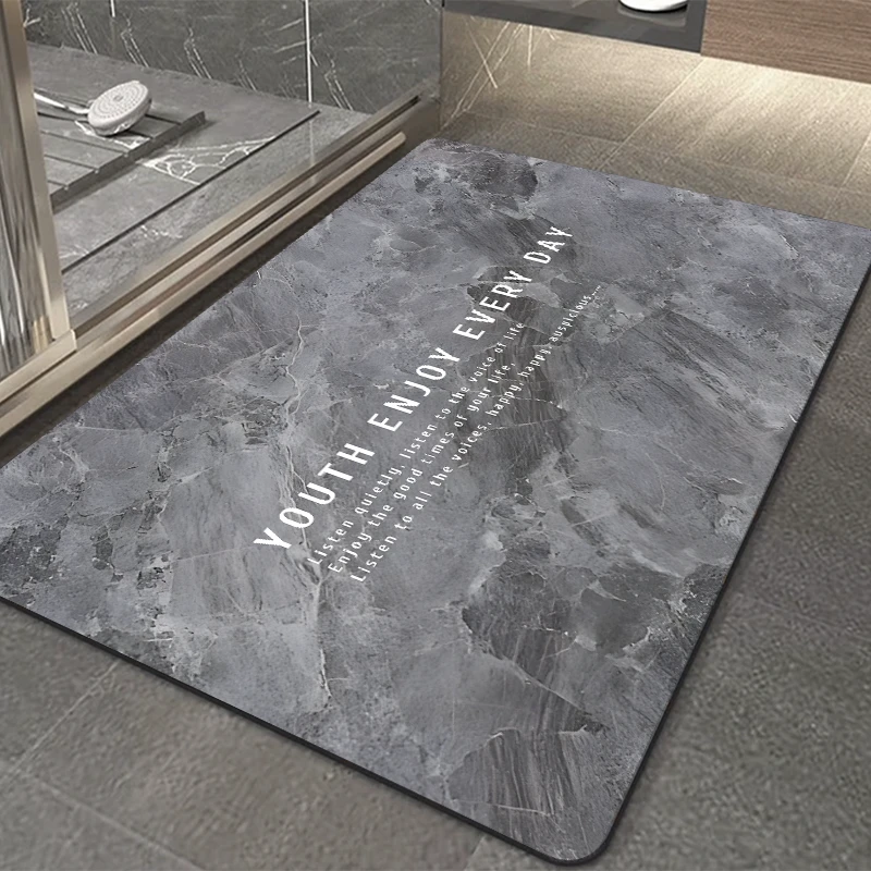 【硅藻泥】地垫吸水秒干防滑脚垫速干浴室脚垫轻奢简约风入户门垫