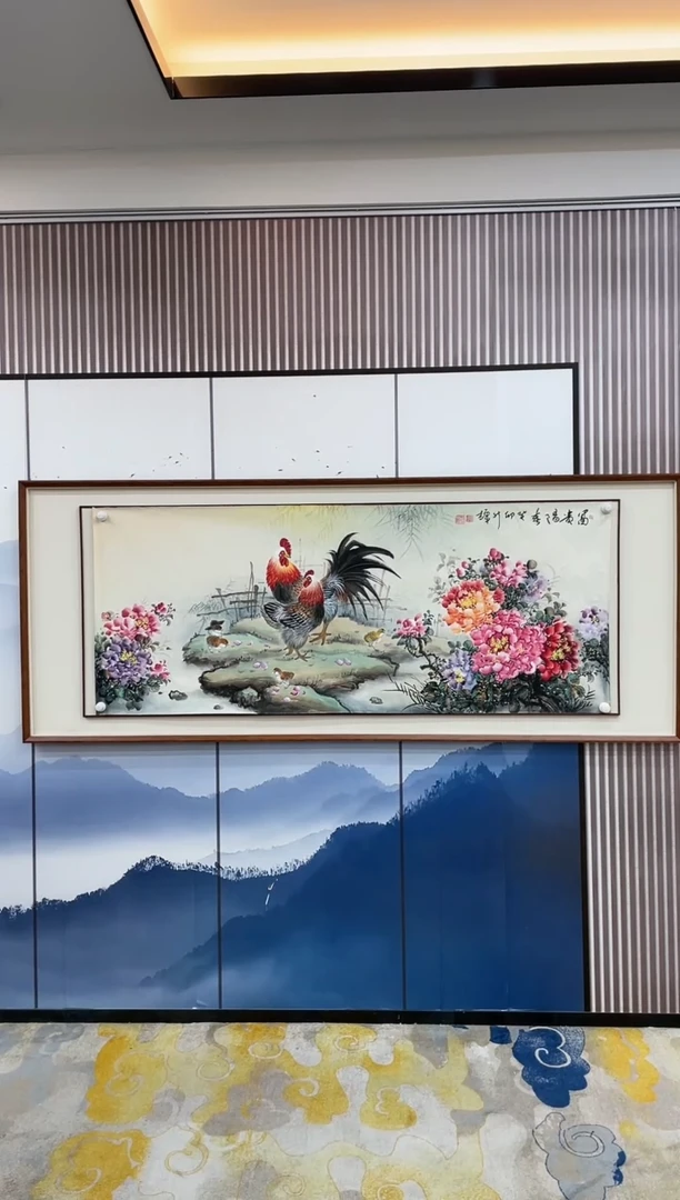 【闪购商品】绘画12.26-802-YXH6尺公鸡106