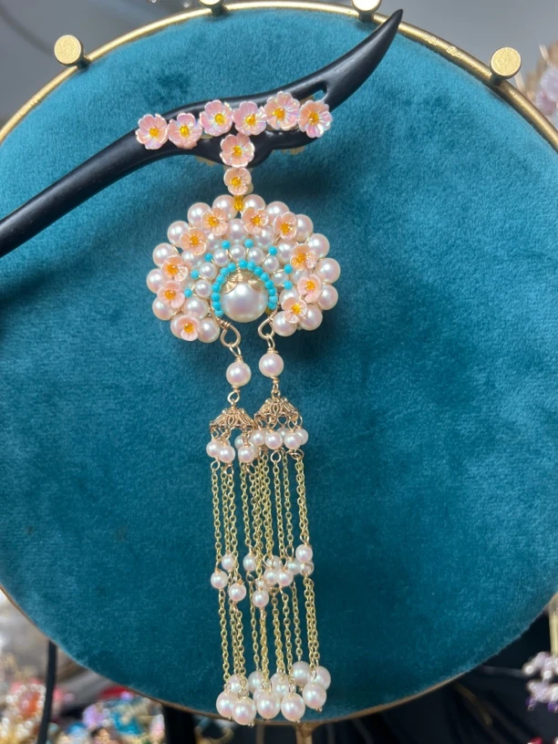 刀马旦发簪 复古国风超仙款手工簪子古风