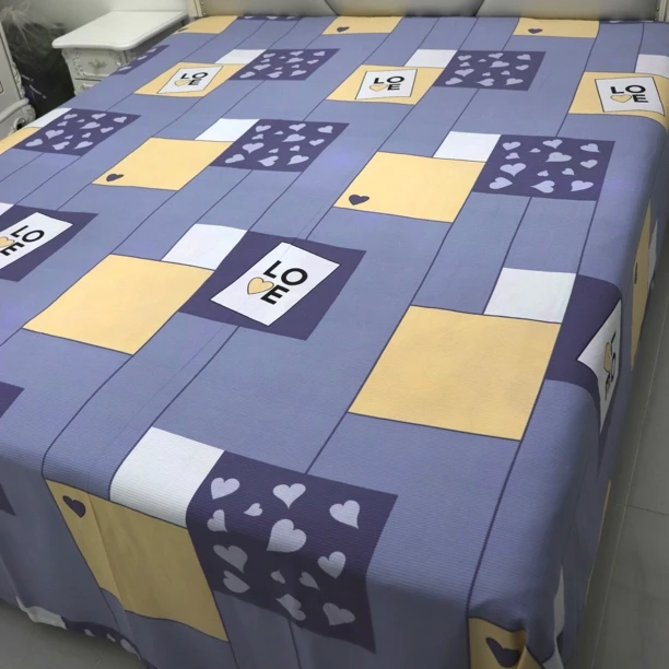 床单2024新款100%全棉凉感棉小竹老粗布纯棉亲肤加厚透气不跑床