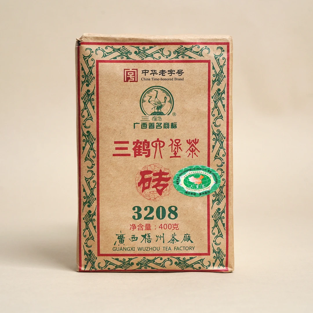 2014年 三鹤六堡茶 3208 砖