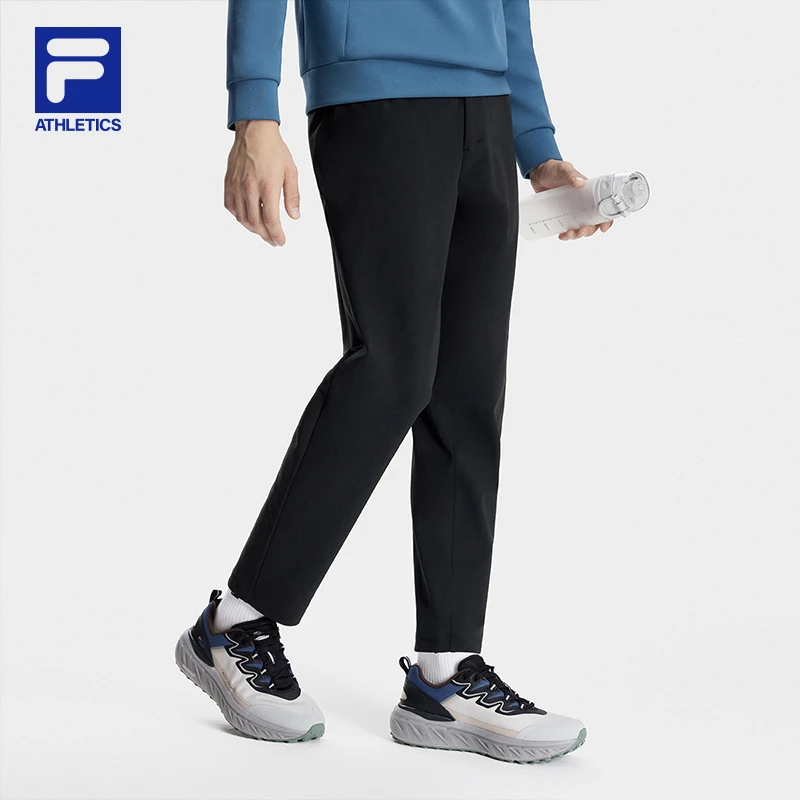 FILA 斐乐 时尚百搭休闲针织长裤 A11M341615F