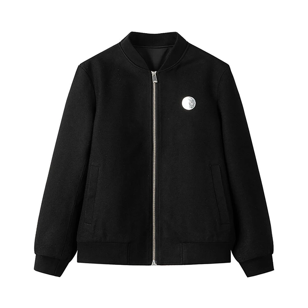 CREAZIONI意大利青蛙潮牌立领夹克外套男百搭春季外套