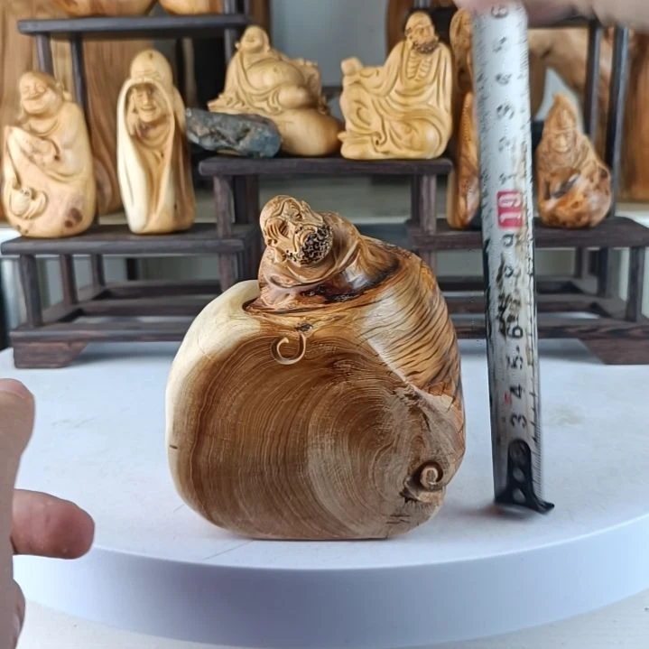 柏木（崖柏）崖柏达摩木雕