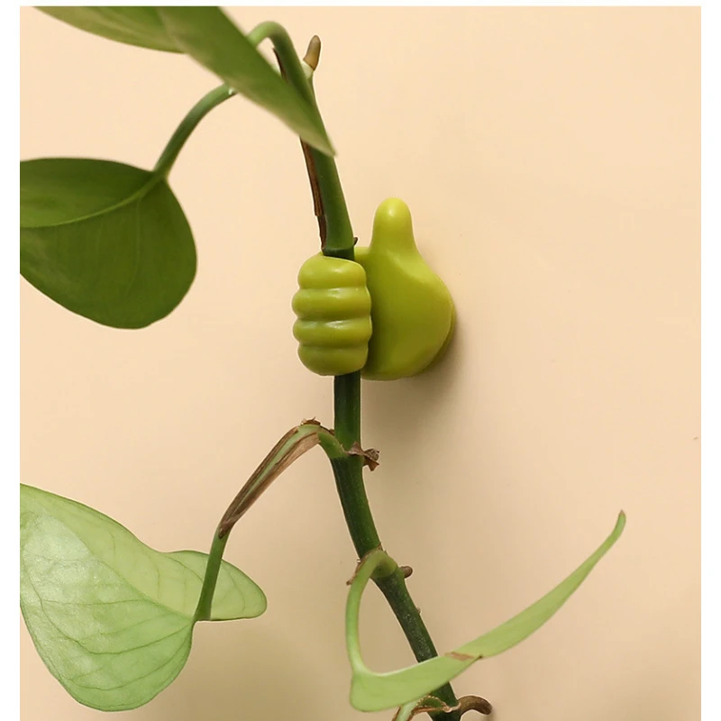 创意大拇指挂钩多功能理线器电线固定器强力无痕粘钩免打孔迷你钩