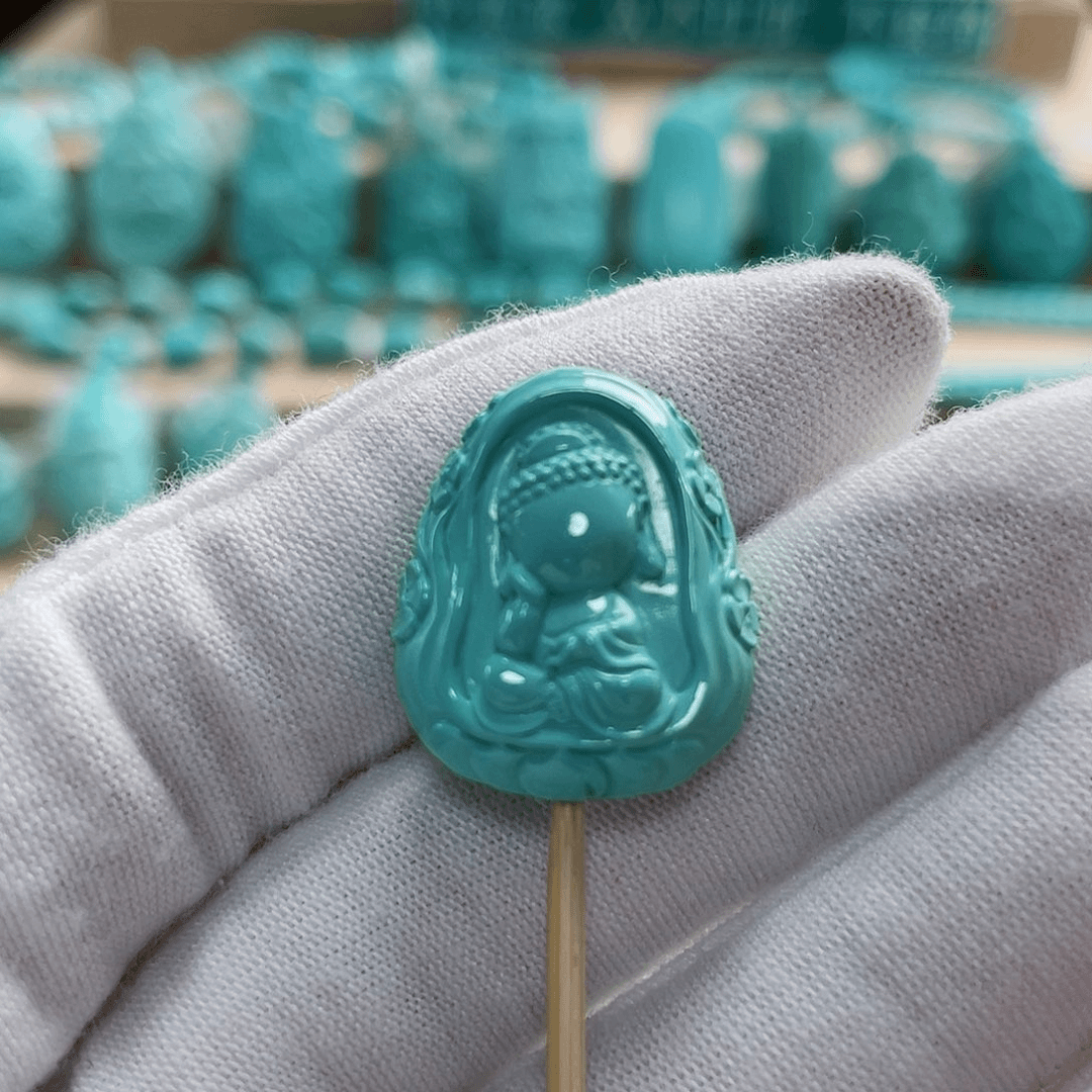 绿松石珠宝奇石未镶嵌