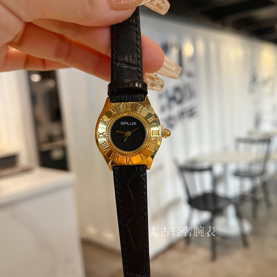 复古手表女小众轻奢高级感女士女款皮带名牌正品2023新款女式皮带