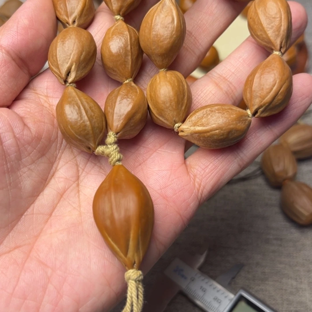 【闪购商品】橄榄核核雕花*1.8梅林铁核手持