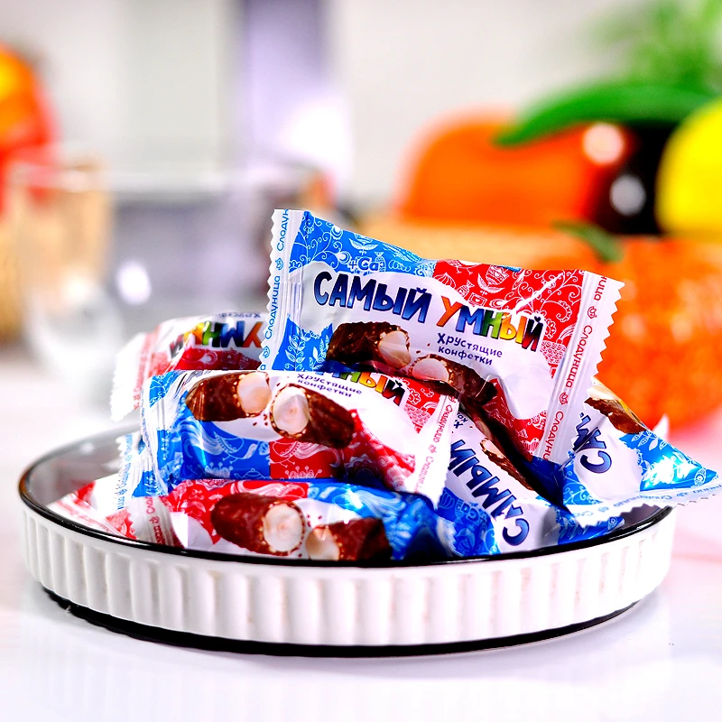 俄罗斯进口俄宝多萨米巧克力糖果500克