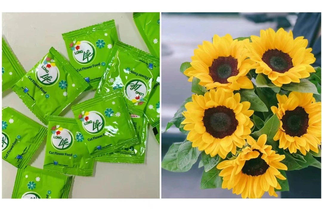 花花一份或保鲜剂五袋（两个随机发）