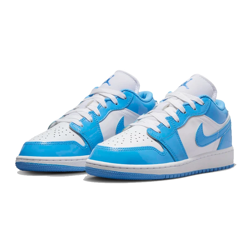 京【官方授权】NIKEAIR JORDAN 1 LOW 女子北卡蓝休闲鞋FZ3929-114