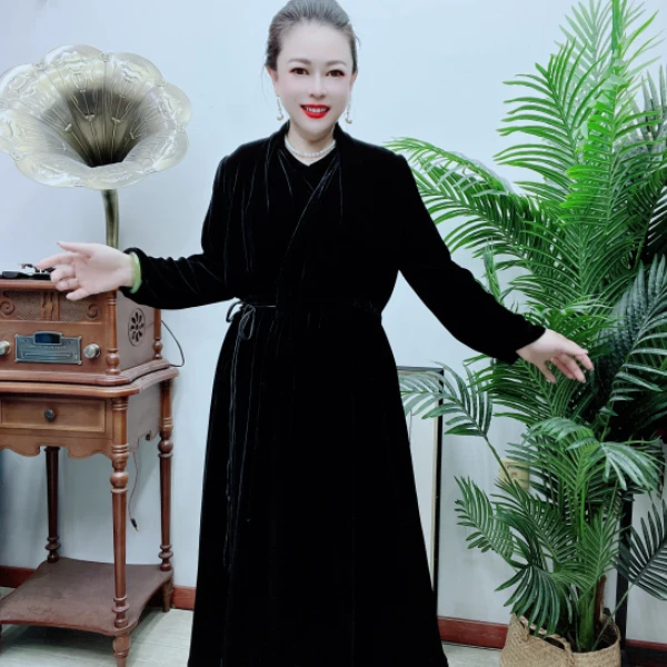 桑蚕丝时尚高档气质风衣88AYG0920反季