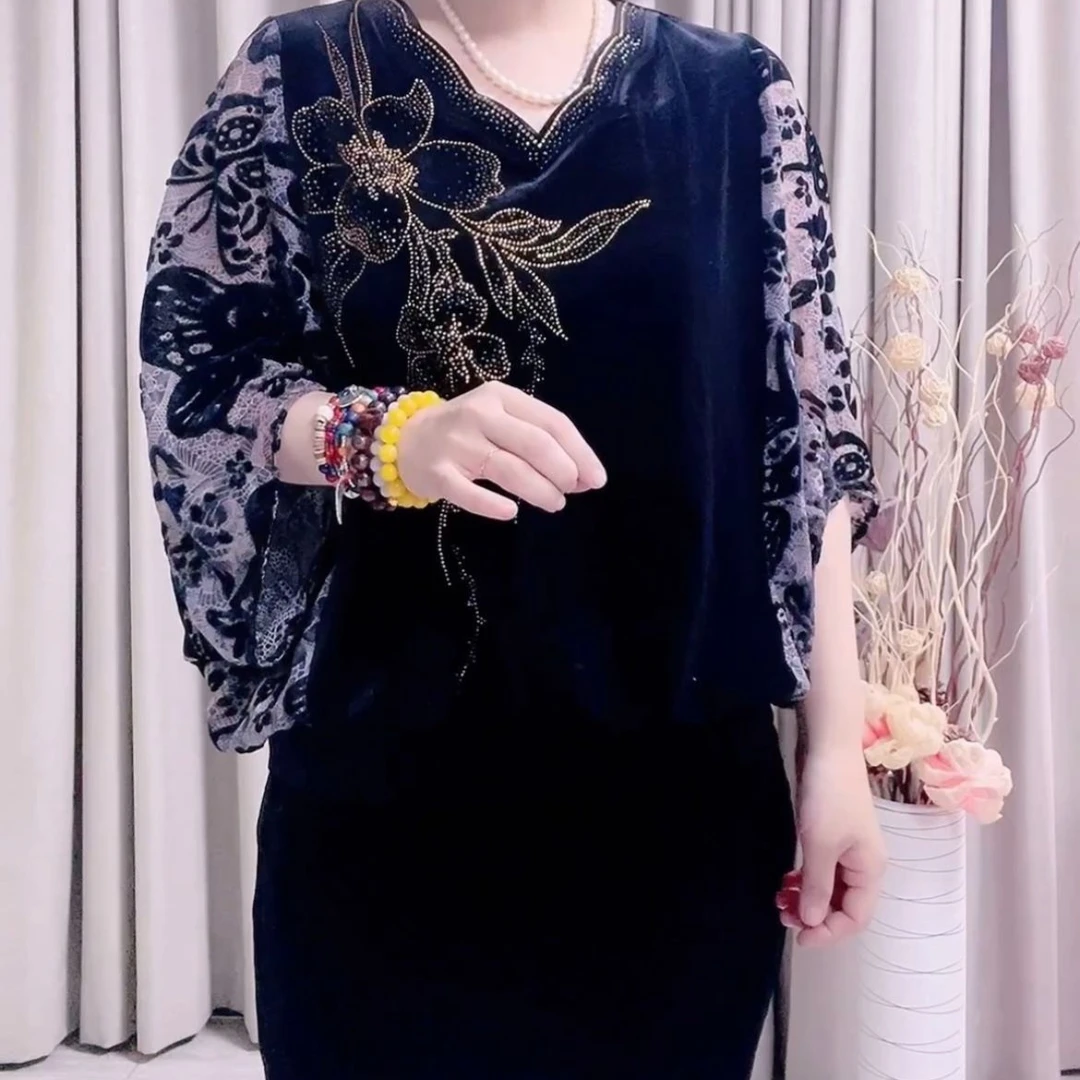 南韩绒植绒提花小衫 88A6001-3737