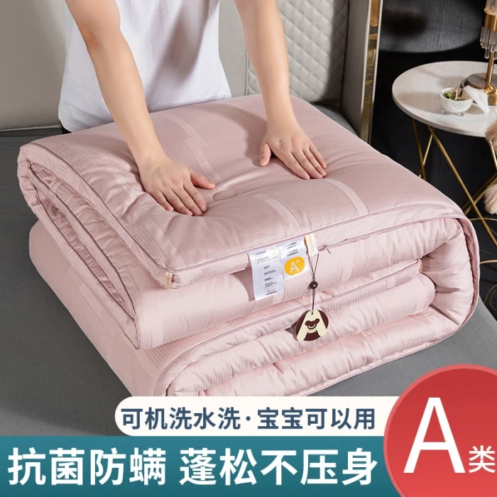 被子冬季棉被芯四季通用全棉棉被冬被加厚保暖家用8斤被子秋冬款