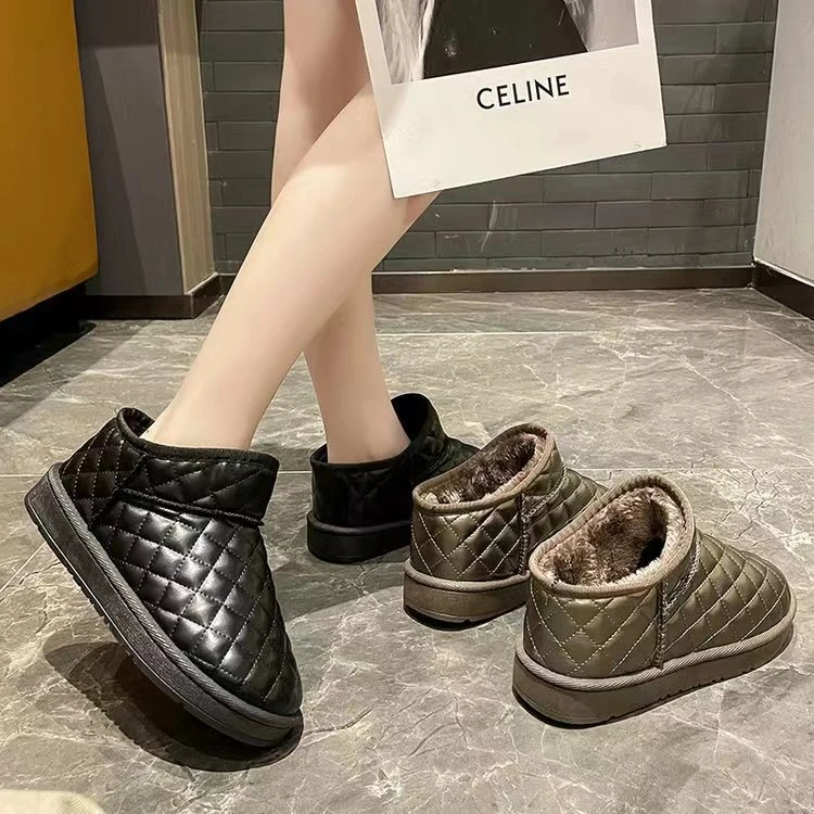 L-06 2023迷你短靴冬季保暖防滑雪地靴（建议拍大一码）