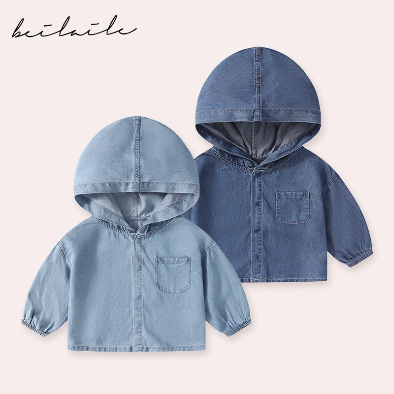 【莱赛尔外套 小洛妈咪】夏季薄款小开衫婴儿空调长袖衫外套